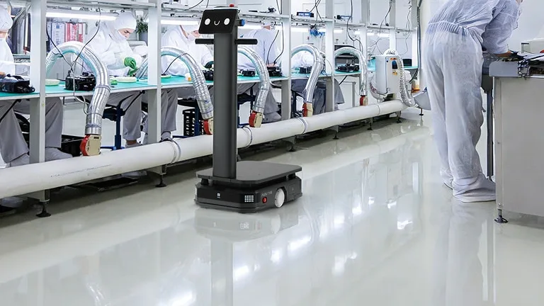 PUDU T150 trong môi trường vận hành